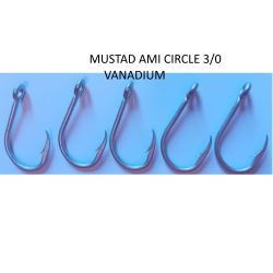 MUSTAD VANADIUM CIRCLE 3/0...