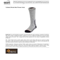 G ANDERSON BOOTWARMER SOCKS