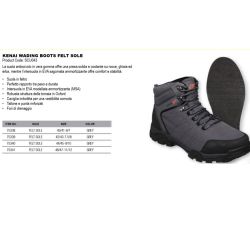 Kenai wading Boots suola...