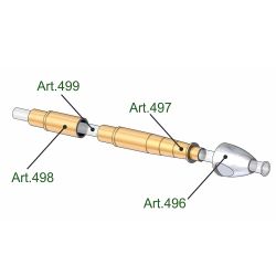 TUBETTO CONICO METALLO STONFO