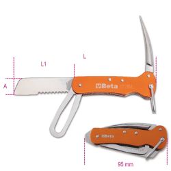 Coltello nautica INOX Beta...