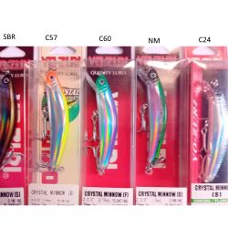 YO-ZURI 7CM CRYSTAL MINNOW